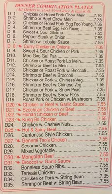 Jin Jin China Restaurant 642 S Ferdon Blvd Crestview Fl Restaurants - Mapquest