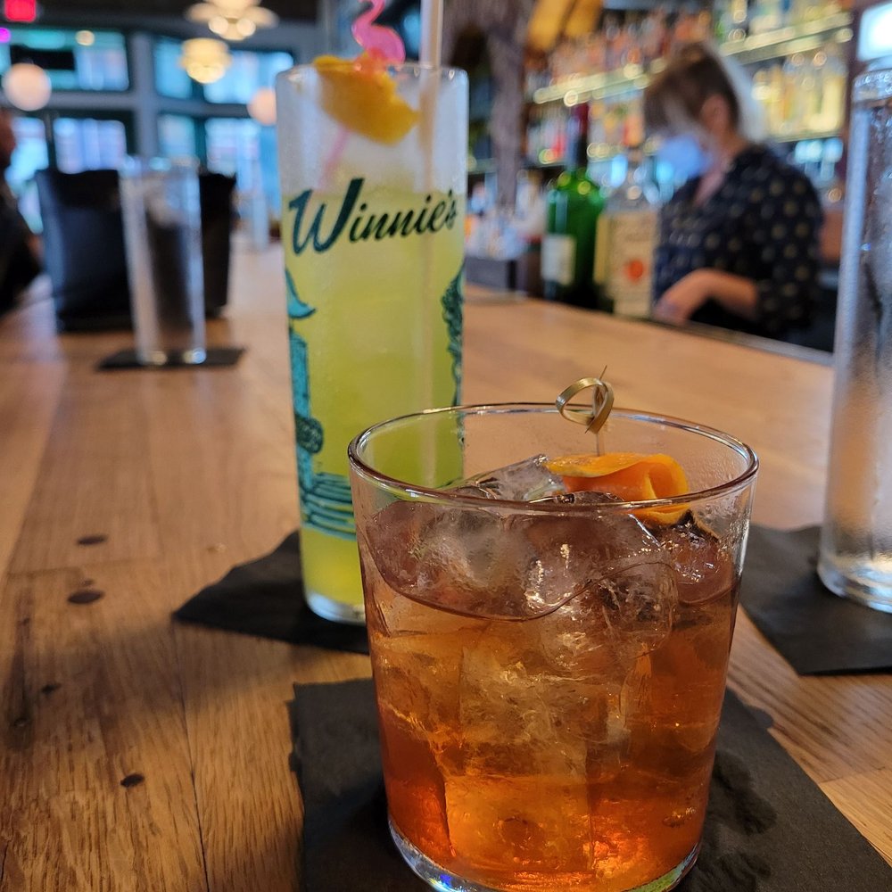 Winnie's - Hand Grenade Collins and Old Fashioned - Cocktail Bars Near Me - Houston, Texas Winnie's - Hand Grenade Collins and Old Fashioned - Cocktail Bars Near Me - Houston, Texas