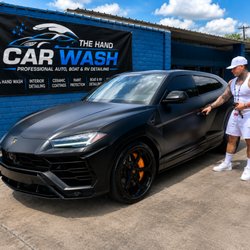 The Hand Car Wash & Auto Detailing - This Lamborghini Urus came to The Hand Car Wash for the kind of treatment
