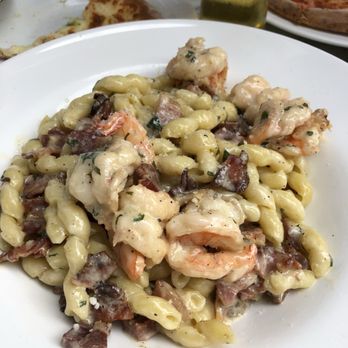 BenCotto - Boston - fusilli carbonara with shrimp - Italian Near Me - Boston, Massachusetts BenCotto - Boston - fusilli carbonara with shrimp - Italian Near Me - Boston, Massachusetts