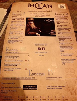 Menu photo 4 InClan Brutal Madrid, M Menu photo 4 InClan Brutal Madrid, M