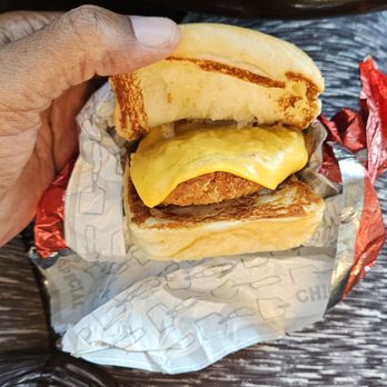 Wendy's - Maple bacon crossaint. They forgot the bacon. - Fast Food Near Me - Orlando, Florida Wendy's - Maple bacon crossaint. They forgot the bacon. - Fast Food Near Me - Orlando, Florida