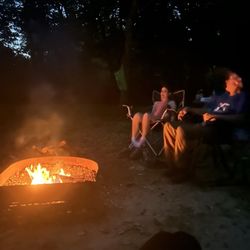 Huzzah Valley Resort - Evening camp