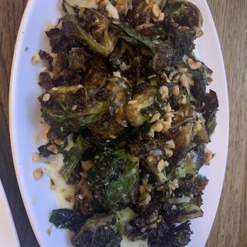 Fish Restaurant + Bar - Roasted Brussels Sprouts - New American Near Me - Stamford, Connecticut Fish Restaurant + Bar - Roasted Brussels Sprouts - New American Near Me - Stamford, Connecticut