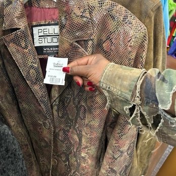 Buffalo Exchange - Multi snake print leather blazer - Used, Vintage & Consignment Near Me - Los Angeles, California