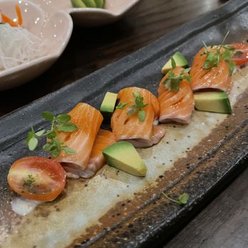 Ume Sushi - Salmon Crudo - Japanese Near Me - Houston, Texas Ume Sushi - Salmon Crudo - Japanese Near Me - Houston, Texas