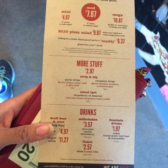 MOD Pizza - More menu - Pizza Near Me - Pinole, California MOD Pizza - More menu - Pizza Near Me - Pinole, California