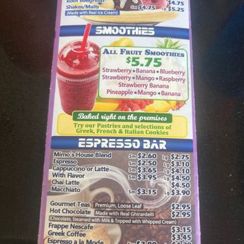 Mimo's Cafe - Desserts and drinks - Diners Near Me - Whittier, California