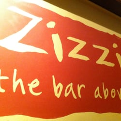 Zizzi - Sign for the bar upstairs.