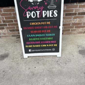 Miya's Munchies - Some of the savory pot pies they make. - Bakeries Near Me - Houston, Texas Miya's Munchies - Some of the savory pot pies they make. - Bakeries Near Me - Houston, Texas