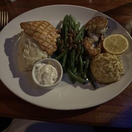 Mixed seafood grill Mixed seafood grill
