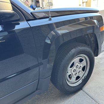 Airpark Collision Center - Jeep Patriot front right fender after - Body Shops Near Me - Scottsdale, Arizona Airpark Collision Center - Jeep Patriot front right fender after - Body Shops Near Me - Scottsdale, Arizona