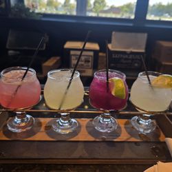 The Brass Tap - Margarita Flight