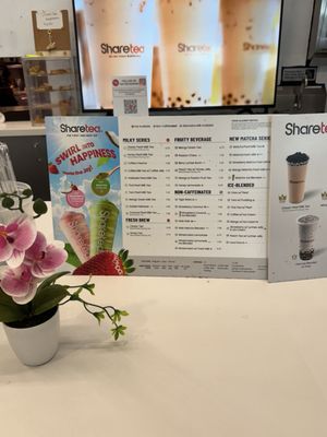 Menu photo 1 Sharetea Santa Clara, CA