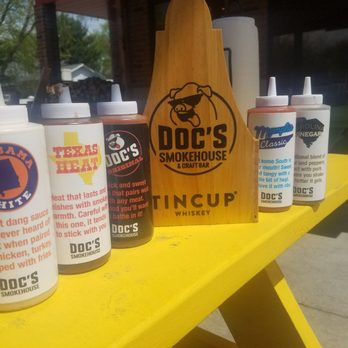 Doc's Smokehouse - Best sauces ever - Barbeque Near Me - Dyer, Indiana