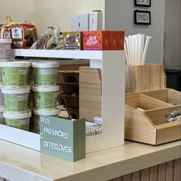 Packaged treats to grab and go. Packaged treats to grab and go.
