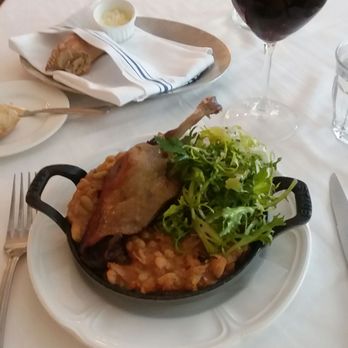 Justine - Duck Confit, duck was perfect. - French Near Me - New Orleans, Louisiana Justine - Duck Confit, duck was perfect. - French Near Me - New Orleans, Louisiana