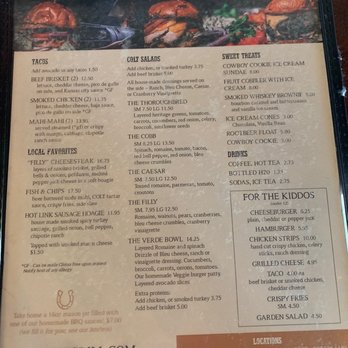 Colt Grill - Menu - Barbeque Near Me - Sedona, Arizona Colt Grill - Menu - Barbeque Near Me - Sedona, Arizona