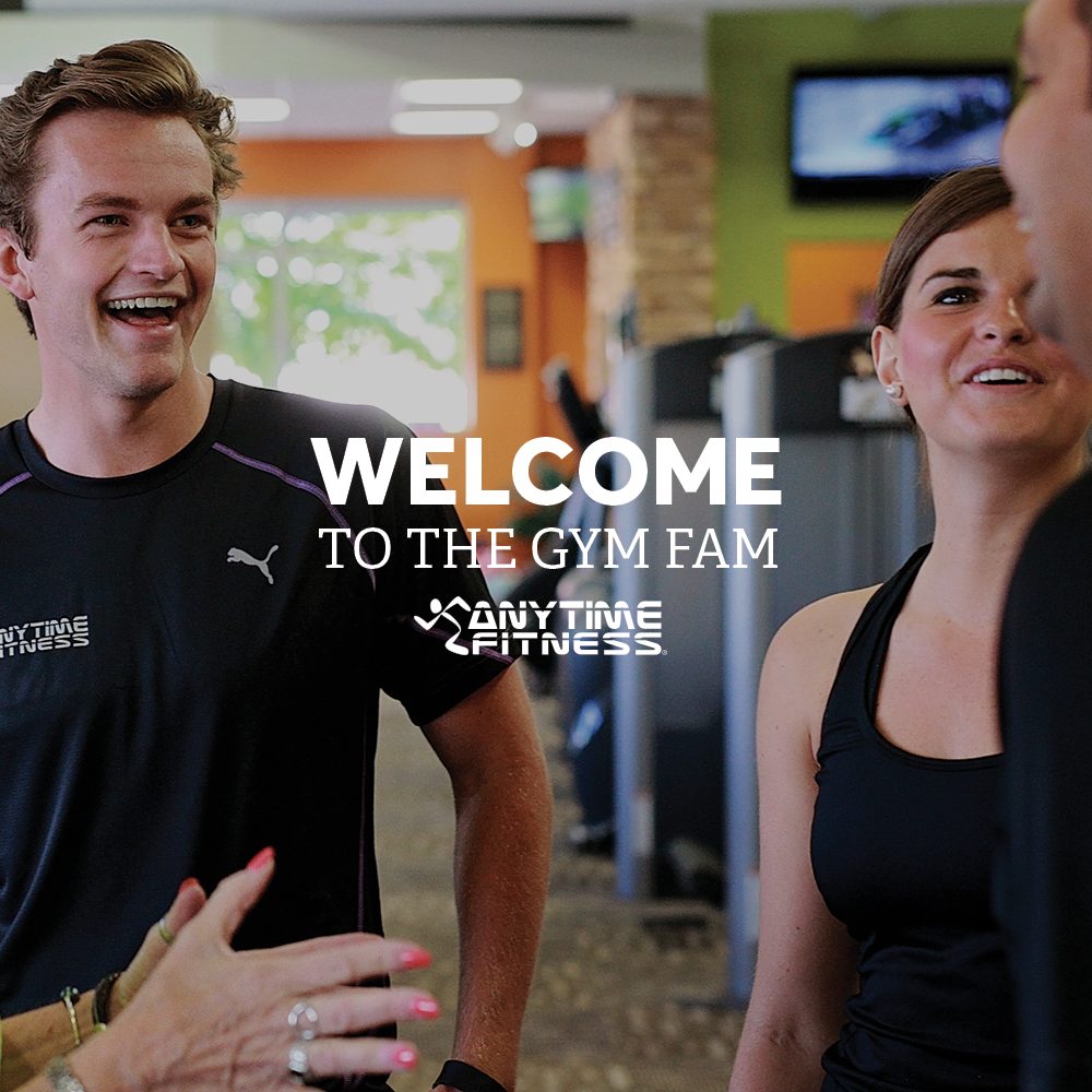 Social spots from Anytime Fitness