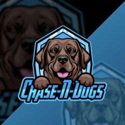 Chase N Dogs - This is our logo that we have had since 2022. Inspired by our founder and CEO, Dunkin