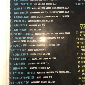 POP Boba - Menu - 8/4/19 - Bubble Tea Near Me - Tracy, California POP Boba - Menu - 8/4/19 - Bubble Tea Near Me - Tracy, California
