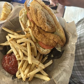 Joe's Barbeque - Catfish Poyboy - Barbeque Near Me - Alvin, Texas Joe's Barbeque - Catfish Poyboy - Barbeque Near Me - Alvin, Texas