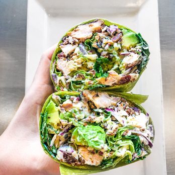 MAD Greens - Dana Park - Annie Oakley wrap (added red onion) - Salad Near Me - Mesa, Arizona