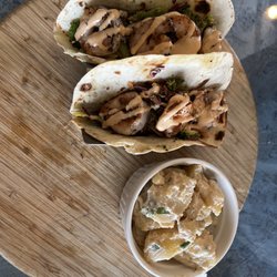 The CD Cafe - Shrimp tacos