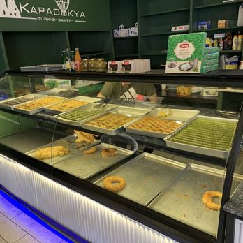 Kapadokya Turkish Bakery - Baklava section - Bakeries Near Me - New Brunswick, New Jersey Kapadokya Turkish Bakery - Baklava section - Bakeries Near Me - New Brunswick, New Jersey