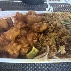 L9. General Tso's Chicken Lunch Special