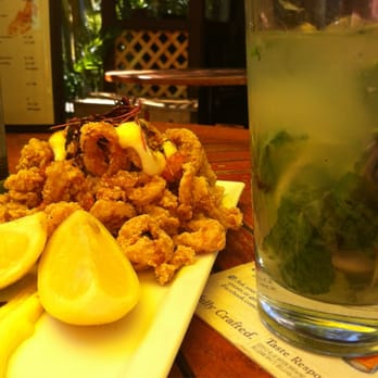 The Cottage - Calamari and mojito- wow! - New American Near Me - Sarasota, Florida The Cottage - Calamari and mojito- wow! - New American Near Me - Sarasota, Florida