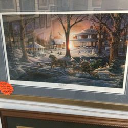Artistic Edges - Terry Redlin " Racing home"