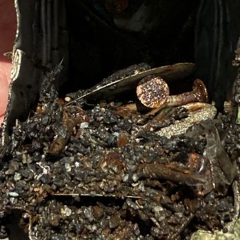 Heritage Roofing & Construction Company - Roofing materials left in gutter. - Roofing Near Me - Cedar Park, Texas Heritage Roofing & Construction Company - Roofing materials left in gutter. - Roofing Near Me - Cedar Park, Texas