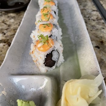 Azumi - Spicy Yellowtail Roll - Sushi Bars Near Me - Baltimore, Maryland Azumi - Spicy Yellowtail Roll - Sushi Bars Near Me - Baltimore, Maryland