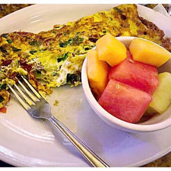 Pittsfield Cafe - Greek omelet with gyro meat, olives, feta, and cucumber. SO DELICIOUS. Very cheap. Lots of delicious options for omelets. - Breakfast & Brunch Near Me - Chicago, Illinois
