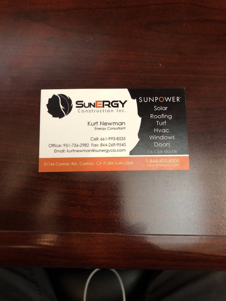 Slide of Sunergy Construction