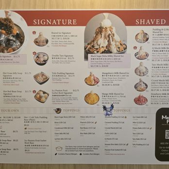 Meet Fresh - menu - Desserts Near Me - Bayside, New York
