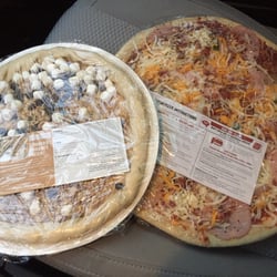 Bacon bacon bacon and smores pizza