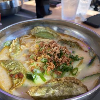 K Pop Ramen - Vegan Soup with Vegan/Vegetarian mandu - Ramen Near Me - Dallas, Texas K Pop Ramen - Vegan Soup with Vegan/Vegetarian mandu - Ramen Near Me - Dallas, Texas