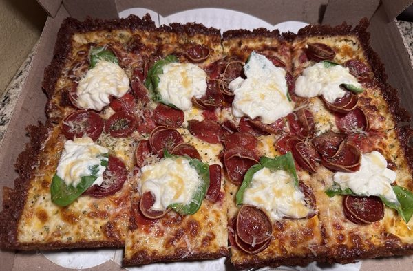 Postcard Pizza by null