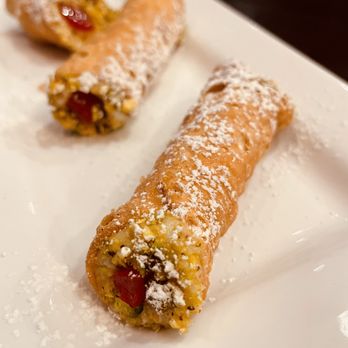 D'Vino - two pastries on a plate - Italian Near Me - Madison, Wisconsin D'Vino - two pastries on a plate - Italian Near Me - Madison, Wisconsin