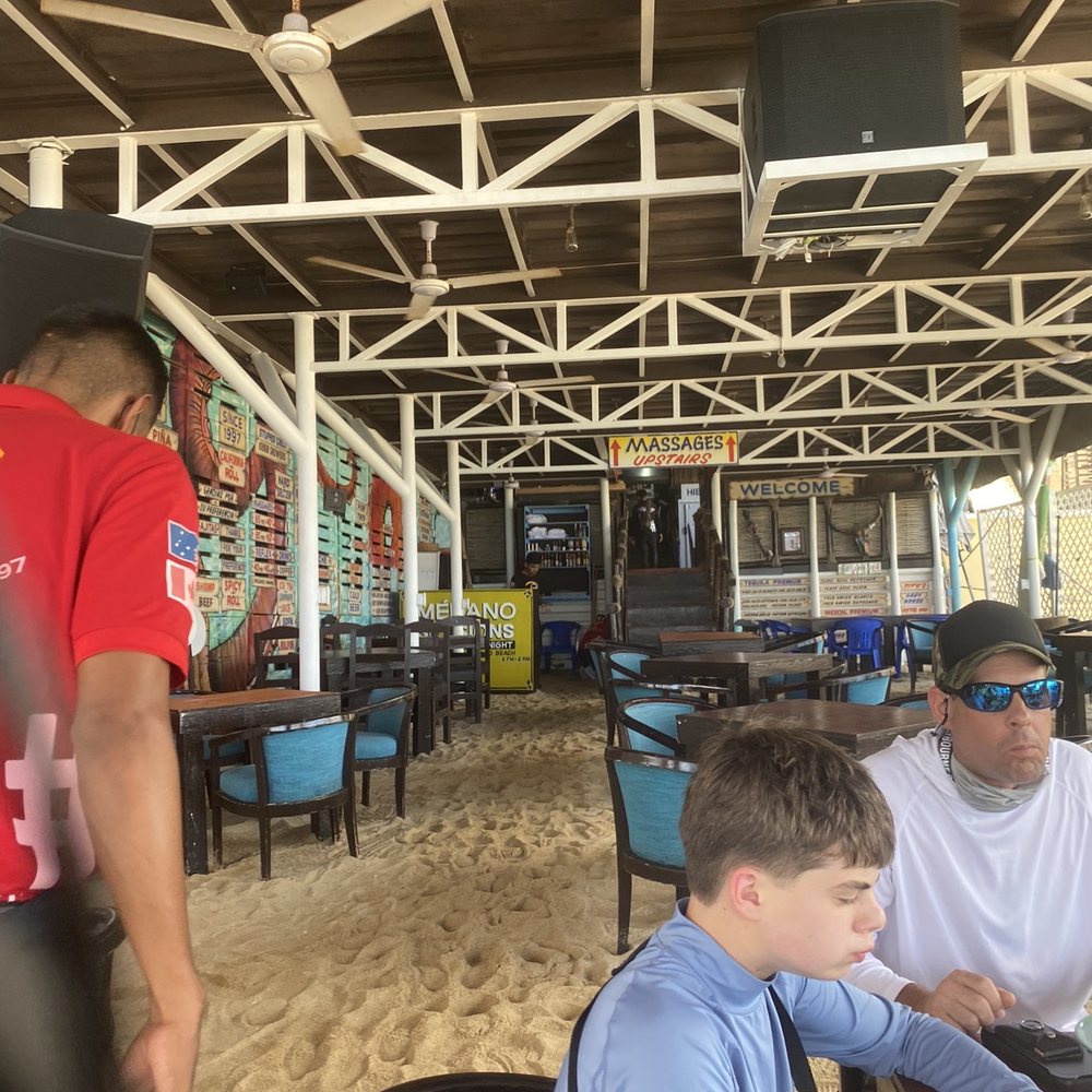 Omega - Outside seating on beach - Mexican Near Me - Cabo San Lucas, BCS