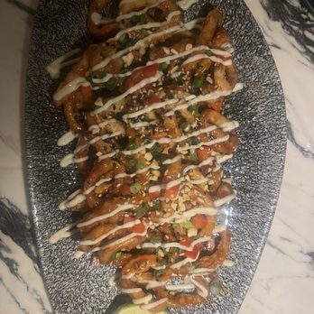 Giselle Miami - Calamari - Mediterranean Near Me - Miami, Florida Giselle Miami - Calamari - Mediterranean Near Me - Miami, Florida