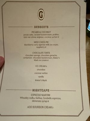 Menu photo 3 Granddam Lexington, KY