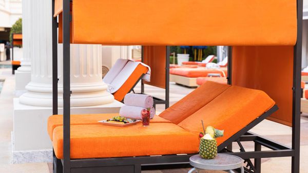 Bacchus Pool at Caesars Palace Las Vegas by null