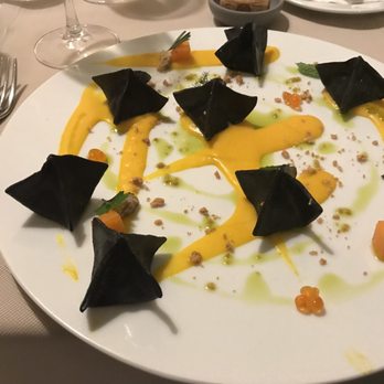 Acanto - Black Ravioli with Shrimp - Sushi Bars Near Me - Palermo, Pennsylvania