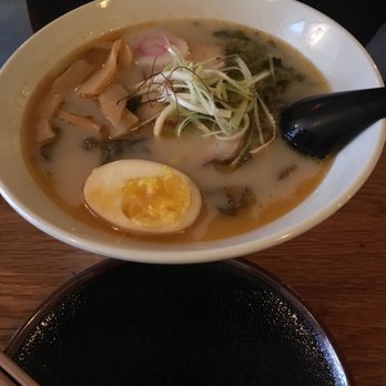 Nippon Cha - Negi Ramen with tea noodles - Japanese Near Me - Bayside, New York