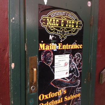 Mac & Joe's - Main entrance - American Near Me - Oxford, Ohio Mac & Joe's - Main entrance - American Near Me - Oxford, Ohio