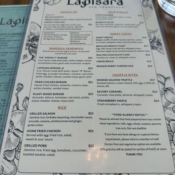 Lapisara Eatery - Breakfast & Brunch Near Me - San Francisco, California Lapisara Eatery - Breakfast & Brunch Near Me - San Francisco, California