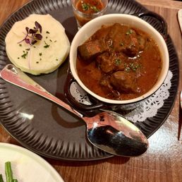 Beef stew with mashed potatoes Beef stew with mashed potatoes